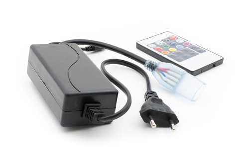 Контроллер для RGB светодиодной ленты SW-Group RF-LT5-RGB-20 220Вт 20 кнопок 15Вт IP65 картинка 